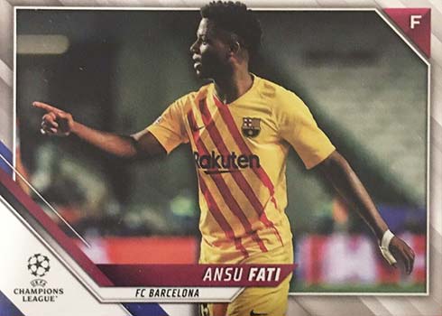 2021-22 Topps UEFA Champions League Variations Ansu Fati