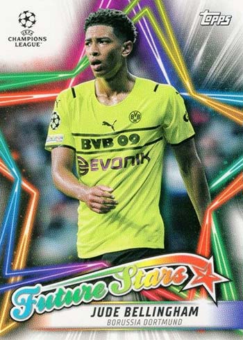2021-22 Topps UCL Gold Card BVB Dortmund Jude Bellingham