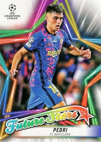 2021-22 Topps UEFA Champions League Soccer Hobby Box (24 Packs/8 Cards: 18  Inserts)
