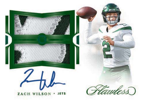 2022 Panini Flawless Football Checklist, Team Set Lists, Box Info