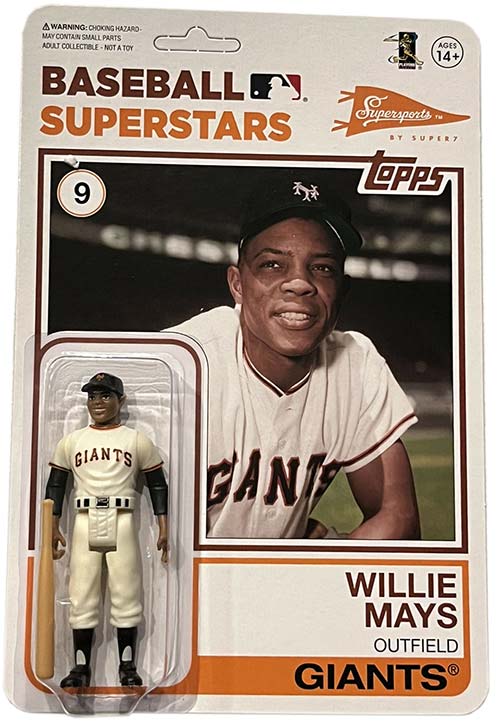 2021 Topps Big League Willie Mays Super7 Figure