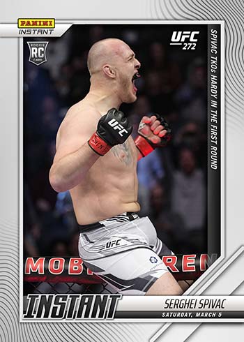 2022 Panini Instant UFC Checklist, Details, Print Run Info and More