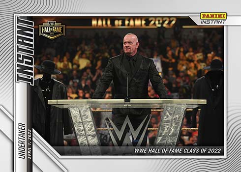 2022 Panini Instant WWE 1 Undertaker
