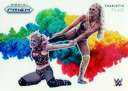 2022 Panini Prizm WWE Color Blast Charlotte Flair