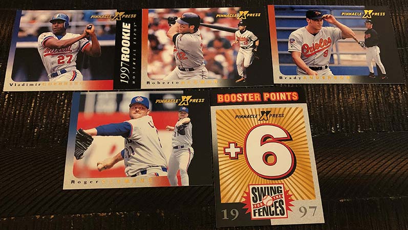 1997 Pinnacle X-Press Swing for the Fences #55 Jim Thome - @WHS