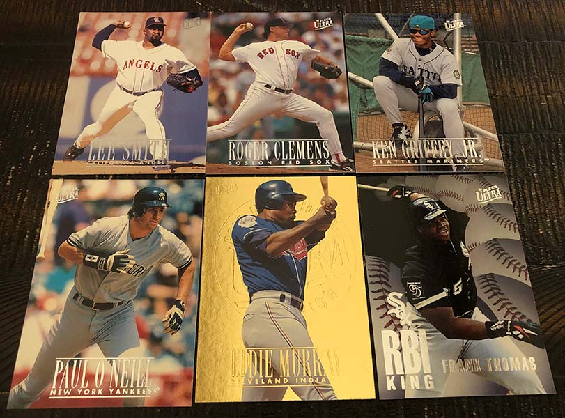 fleer 1996 mo vaughn Values - MAVIN