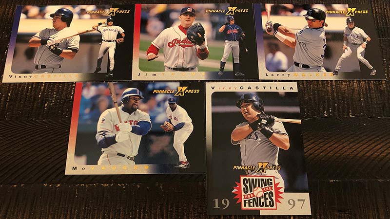 1997 Pinnacle X-Press Swing for the Fences #55 Jim Thome - @WHS