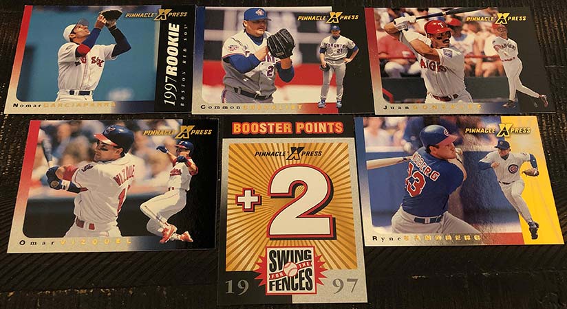 1997 Pinnacle X-Press Swing for the Fences #55 Jim Thome - @WHS