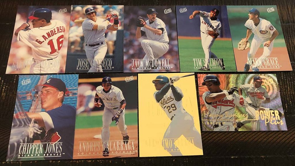 54 Jim Edmonds - California Angels - 1994 Fleer Baseball