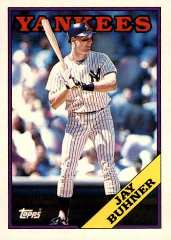 Jay Buhner #154 Topps 1991 Baseball Card (Seattle Mariners) G