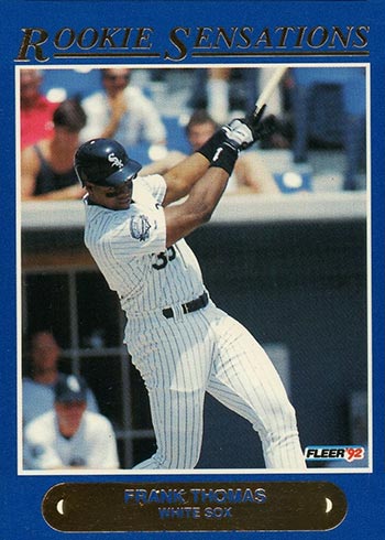 1992 Fleer All-Stars 11 Frank Thomas Chicago White Sox Baseball