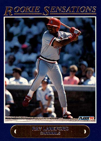 1992 Fleer Rookie Sensations Gallery, Checklist, Details