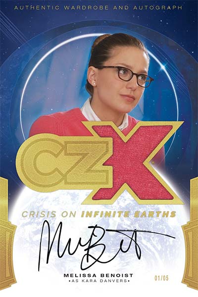 eBay-Only CZX Crisis on Infinite Earths Autographs, Memorabilia Cards