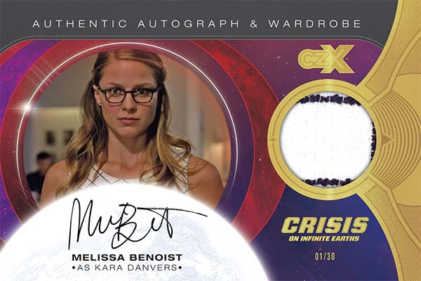 eBay-Only CZX Crisis on Infinite Earths Autographs, Memorabilia Cards