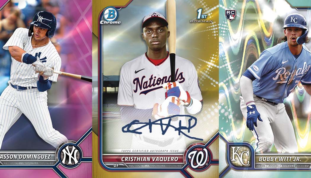 Bowman Chrome Baseball Cards Ending Soonest without Bids 