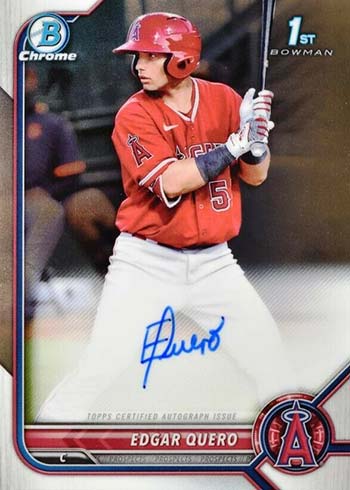 2022 Bowman Chrome Autographs Guide, Prospect Breakdown, Gallery