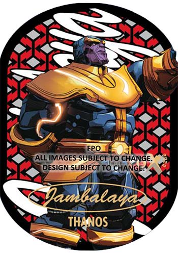 2022 Fleer Ultra Avengers Jambalaya Thanos