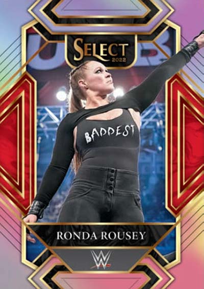 2022 Panini Select WWE Silver Prizms Ronda Rousey