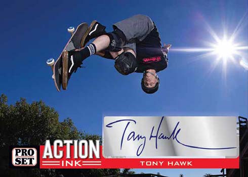 2022 Pro Set Sports Action Ink Tony Hawk