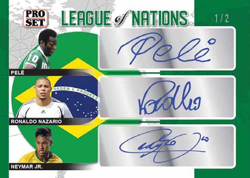 2022 Ronaldo Nazario Signature Series Soccer Autograph 1/1