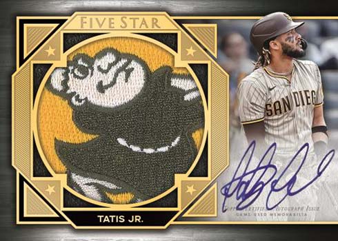 2022 Topps Five Star Baseball Jumbo Prime Patch Autograph Team Logo Fernando Tatis Jr.