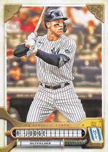 2021 Topps Gypsy Queen Captains Mini #CM-AJ Aaron Judge Yankees