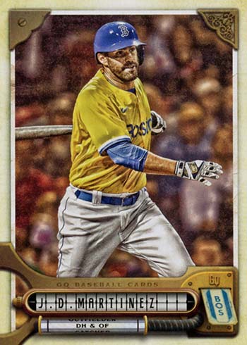 2022 Topps Gypsy Queen Baseball Variations - City Connect JD Martinez