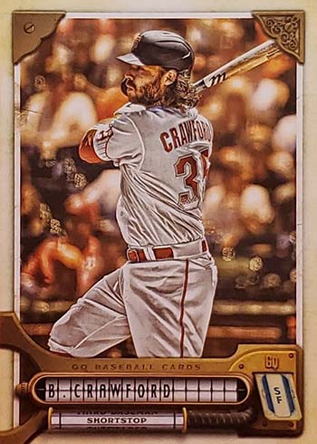2022 Topps Gypsy Queen Baseball Variations - City Connect Brandon Crawford