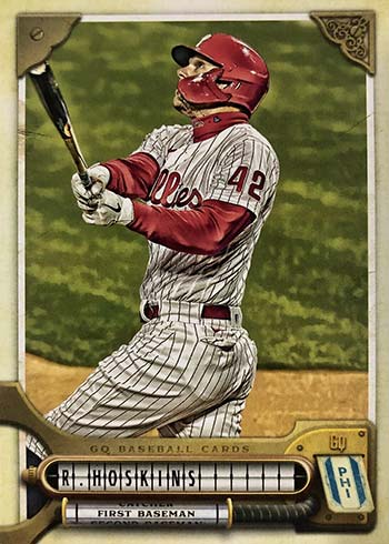 2022 Topps Gypsy Queen Baseball Variations - Jackie Robinson Day Rhys Hoskins