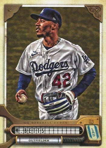2022 Topps Gypsy Queen Baseball Variations - Jackie Robinson Day Mookie Betts