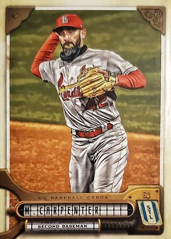 2022 Topps Gypsy Queen Baseball Variations - Jackie Robinson Matt Carpenter