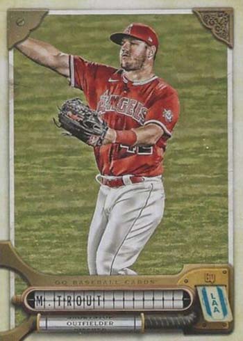 2022 Topps Gypsy Queen Baseball Variations - Jackie Robinson Day Mike Trout