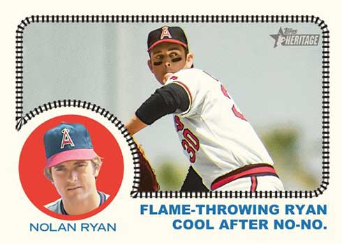 2022 Topps Heritage High Number Baseball All Aboard Nolan Ryan