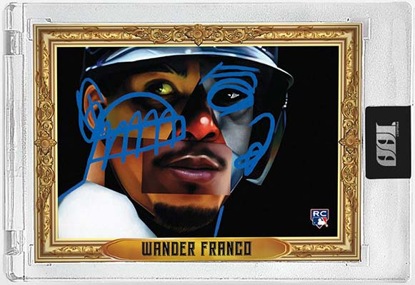 Topps Project100 Card 67 - Aaron Judge by DJ Skee - Artist Signed