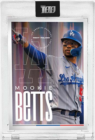 Topps Project100 Mookie Betts by Andre Power