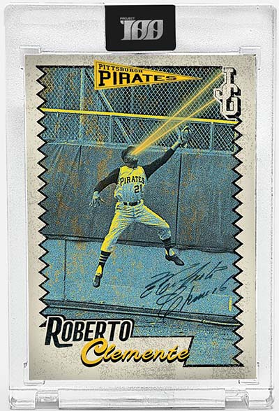 Topps Project 2020 Roberto Clemente #223 by Jacob Rochester - (PRE