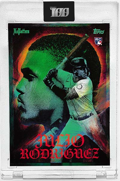 Topps Project100 7 Julio Rodriguez by NoPattern