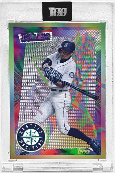 Topps Project 100 8 Ichiro by J. Demsky