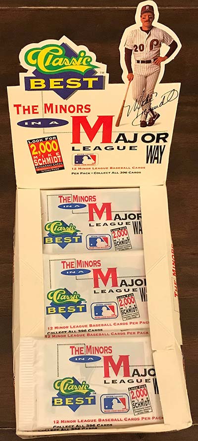 1992 Classic Best Minor League Baseball Box