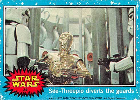 1977 Topps Star Wars 34