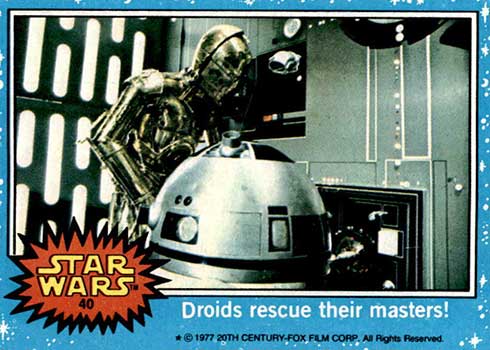 1977 Topps Star Wars 40