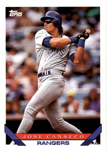 Jose Canseco - 2022 MLB TOPPS NOW® Turn Back The Clock - Card 15