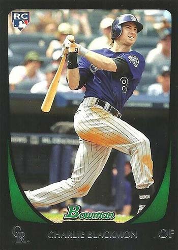 Topps Colorado Rockies #31 Charlie Blackmon MLB Topps Living Set Card