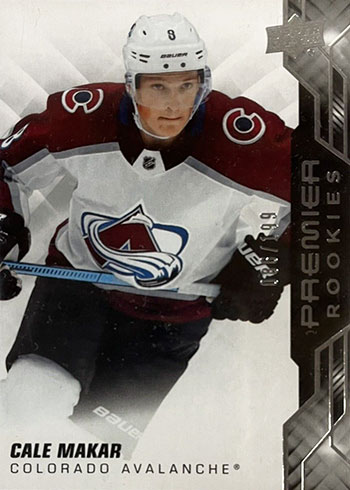 2021-22 Cale Makar Upper Deck SPx JERSEY RELIC #J-CA Colorado Avalanch