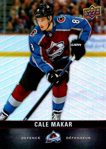 Cale makar 2024 rookie and sophmore card Lot