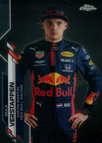 2020 Topps Chrome Formula 1 Max Verstappen