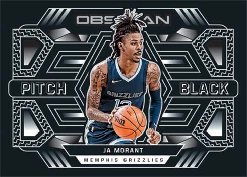 2021-22 Panini Obsidian Basketball Pitch Black Ja Morant