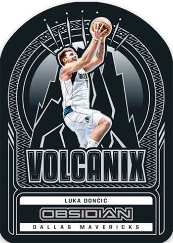 2021-22 Panini Obsidian Basketball Volcanix Luka Doncic