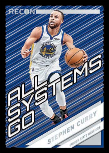 2021-22 Panini Recon Basketball Att Systems Go Stephen Curry