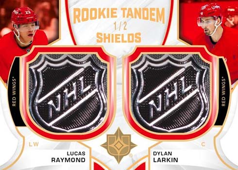 2021-22 Upper Deck Ultimate Collection Hockey Rookie Tandem Shields